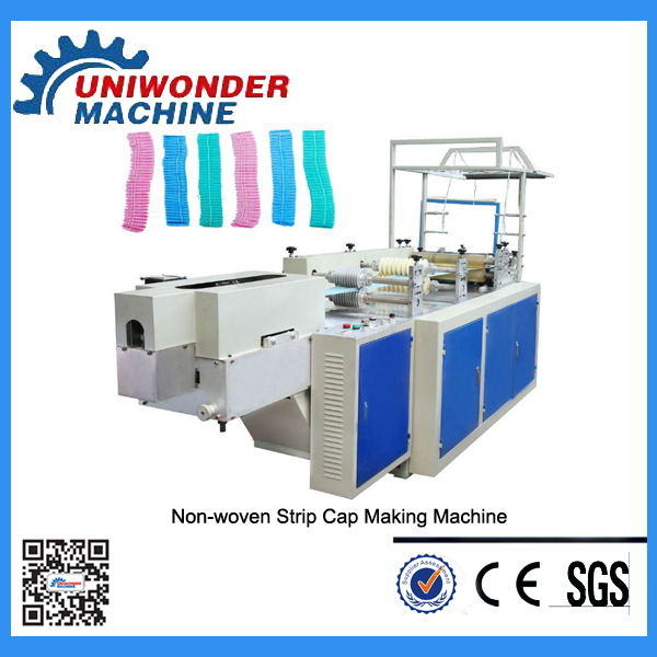 Full Automatic Non-woven Strip Cap Making Machine