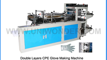 Disposable CPE Glove Making Machine