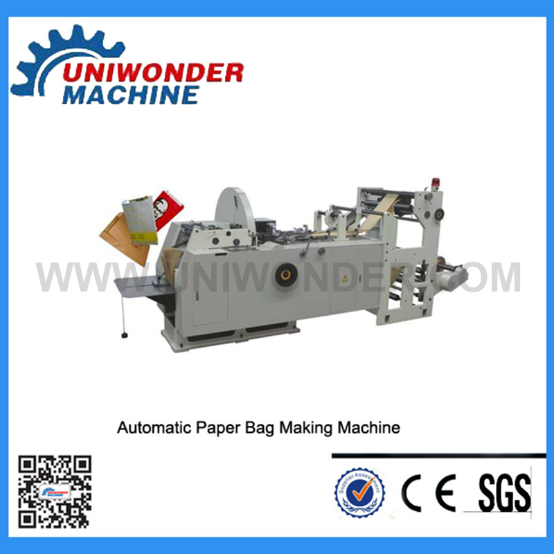 Fully Automatic V-shaped Paper Bag Making Machine